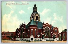 Postcard St. Paul M.E. Church Lincoln Nebraska   D-17 picture