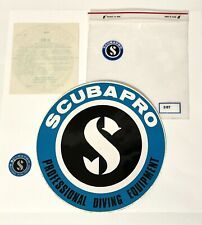 RARE Vintage Authentic SCUBAPRO Diving Stickers & Instructor Decal picture
