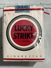 Vintage Lucky Strike Cigarettes - Opened picture