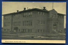 Ward School Devils Lake North Dakota Old Postcard picture