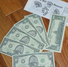 Six Bill Repeat (replica $50 bills) -- one of the great standup classics    TMGS picture