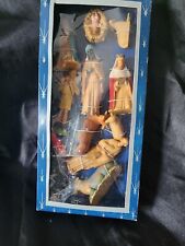 Vintage 1985 Merrilite Hand Decorated Nativity Set picture
