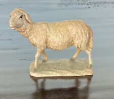 ANRI  NATIVITY VINTAGE  WOOD CARVED STANDING SHEEP picture