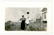 RPPC Candid Photo of Two Women AZO 1904-18 picture