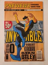 Diamond Previews February 2005 - Invincible #0 Origin Issue Featured On Cover picture