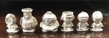 Set 6 Pewter Kenny Stanley Stan South Park Monopoly Silver Metal Figurines picture