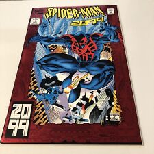 Spider-Man 2099 #1 NM Red Foil Cover 1st Solo Miguel O'Hara Marvel 1992 picture