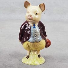 Vintage Rare Beswick England Beatrix Potter Pigling Bland Figurine 1955 - 1971 picture