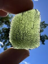 Moldavite From Czeck Republic, Beautiful Textured Stone 11.8 Grams picture