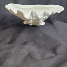 Wedgwood Nautilus Collection White Clam Shell Footed Dish Bowl Bone China... picture