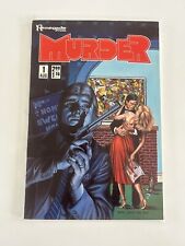 Murder #1 Renegade Press Comics August 1986 Combined Shipping Offered picture