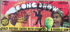 Unopened, BBCE Sealed, 1977 Fleer Gong Show - 36 Wax Pack Box picture