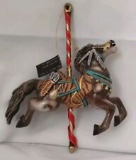 Vintage Smithsonian Collection 1988 Kurt Adler Horse Carousel Animal Ornament picture