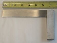 Vintage Machinist Steel 90 degree Square 6-1/4” / Unbranded  picture