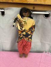 Vintage 1940's Skookum Bully Good Native American Indian Doll 16