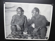 1970s Julius Nyerere Kenneth Kaunda UJAMAA African Socialist Political Poster  picture