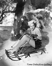 A Wintertime Pinup Girl Actress Eleanore Whitney - Celebrity Photo Print picture