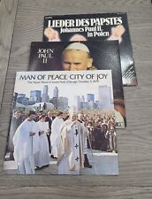 Pope John Paul II – Lot of 3 Catholic 1970s Record Albums Including Papal Mass picture