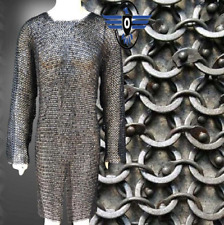 9 MM Round Rivet With Flat Washer , Chainmail shirt ,Hauberk ,Full Sleeve oiled picture