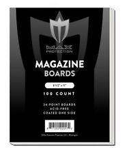 500 Max Pro Magazine 8.5x11 Document Size Acid Free White Backing Boards backer picture