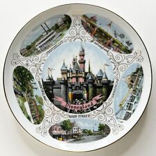 Vintage 1960s Disneyland Souvenir Plate - Colorful Imagery picture