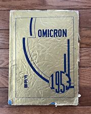 Vintage 1953 Omicron Oliver High School Yearbook Pittsburgh, Pennsylvania picture