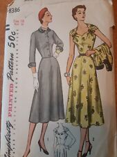 Simplicity Dress Pattern 8386 Size 18 Bust 36  One piece Dress And Jacket picture