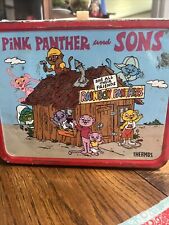 Pink Panther and Sons - Vintage Metal Lunchbox picture