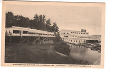 Postcard: The Weirs, Pier, Gardens, Lake Winnipesaukee, NH (New Hampshire) picture