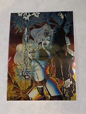 1995 Krome Productions CHAOS Comics Lady Death Chromium Sample Promo Card picture
