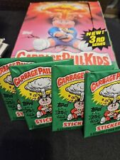Vintage Garbage Pail Kids Series 3 Stickers w/gum FactorySealed 1986 TOPPS 5 Per picture