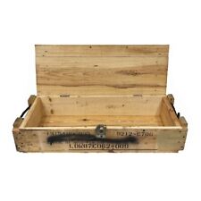Wooden Artillery Crate 75mm - 125mm 32x11x7.5 - Used picture