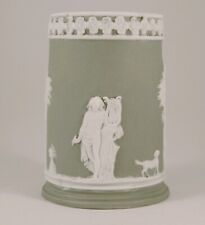 Wedgwood Style Green Spill Vase  NEOCLASSIC picture