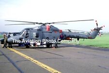Royal Navy 702 Squadron Westland Lynx HAS.3 ZD253 (1985) Photograph picture