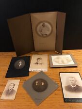 Antique Old Photographs Black and White Vintage/Victorian Lot of 7 Michigan picture