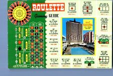 COLOR POSTCARD C+2728 ROULETTE GAMING GUISE picture