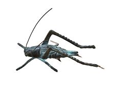 Handcrafted Metal Grasshopper Insect Figurine Home Office Decoration Unbranded  picture