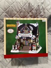 Lemax BEST DECORATED HOUSE Sears Exclusive Illuminated Building NIB picture