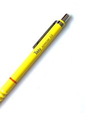 VINTAGE ROTRING YELLOW TIKKY MECHANICAL PENCIL picture