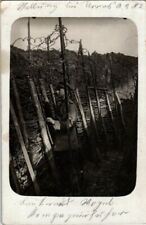 WWI German Trench Postcard picture