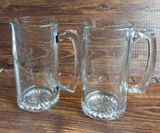 German Style Extra Large Glass Beer Mug  32 Oz Solid Glass 7