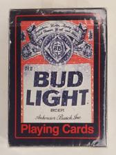 Vintage Sealed Bud Light Deck of Playing Cards  Number 371 Official Product picture