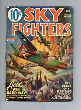 Sky Fighters Pulp Jul 1943 Vol. 29 #2 PR Low Grade picture