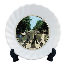 The Beatles Abbey Road Ceramic Plate Limited Edition Numbered with FREE stand picture