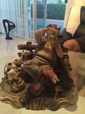 Capodimonte Vintage Sculpture 35th Out Of 598 Made In Italy Dirinto A Mano picture