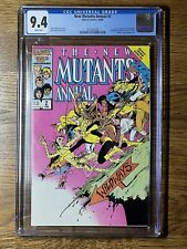 New Mutants Annual #2 CGC 9.4 WHITE Pages (1986) KEY 1st App. Psylocke picture