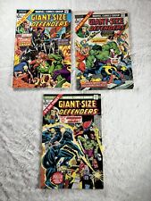 Giant-Size Defenders (1974) #2,4,5 Marvel Comics picture