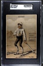 1880s H804-16 Injury Series - Victory - Victorian Trade Card 1880s - SGC Graded picture