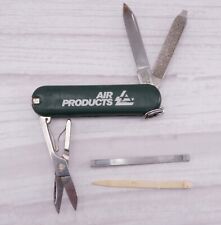 Victorinox Classic Swiss Army knife Branded AIR PRODUCTS Green F7 picture