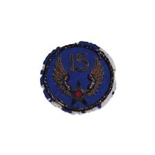 WWII 15th Air Force Bullion Stitch Patch World War II picture